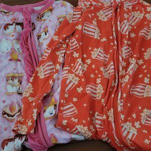 Bundle- bamboo convertible footies 18/24 month